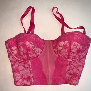 Pink Bustier/Corset Top